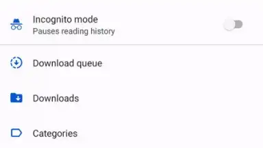 Screenshot von LNReader 10