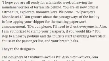 Screenshot von Creatures Such as We 1