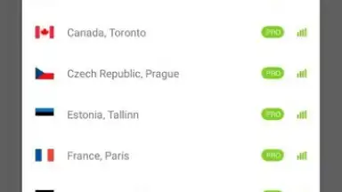 Screenshot von VPN Australia 2