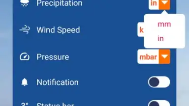 Screenshot von Weather Forecast 5