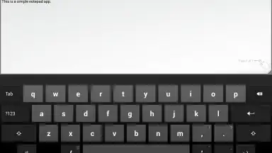 Screenshot von Блокнот 4
