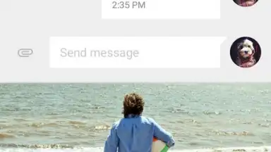 Screenshot von Google Messages 9