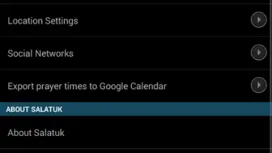 Screenshot von Salatuk Prayer time 4
