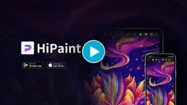 Screenshot von HiPaint 1