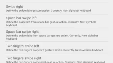 Screenshot von AnySoftKeyboard 3