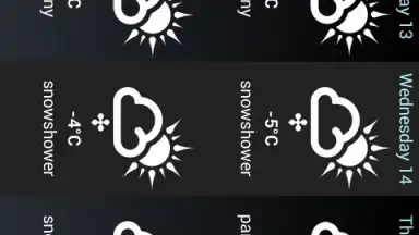Screenshot von Weather for France 1