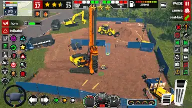 Screenshot von JCB Game Snow Excavator Games 1