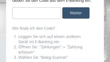 Screenshot von Raiffeisen 1