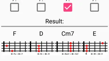 Screenshot von Chords Transposer Free 4