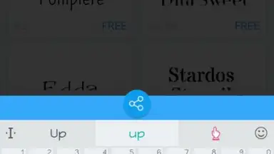 Screenshot von TouchPal Lite 4
