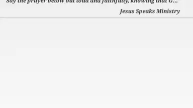 Screenshot von Jesus Speaks 2