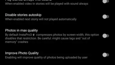 Screenshot von InstaPro3 4