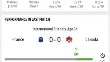 Screenshot von BeSoccer 1