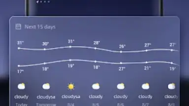 Screenshot von Daily Weather 4