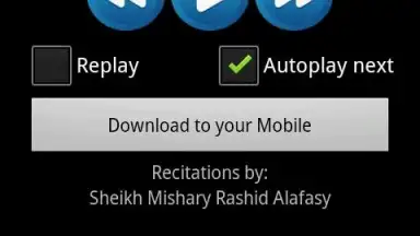 Screenshot von Quran MP3 With Indonesian 2