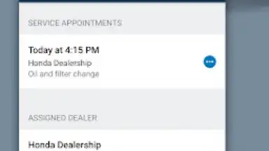 Screenshot von HondaLink 1