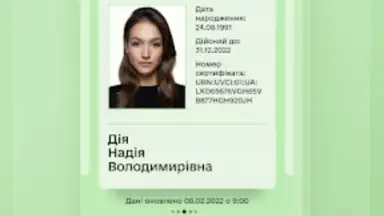 Screenshot von Дія 1