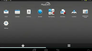 Screenshot von MaaS360 MDM for Android 2