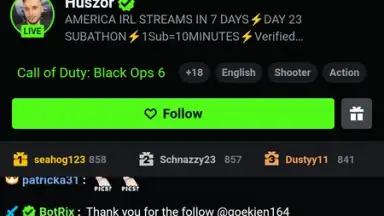 Screenshot von Kick: Live Streaming 15