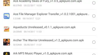 Screenshot von Ace File Manager 3