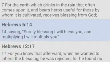Screenshot von Live Bible 9