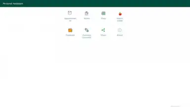 Screenshot von Personal Assistant 1
