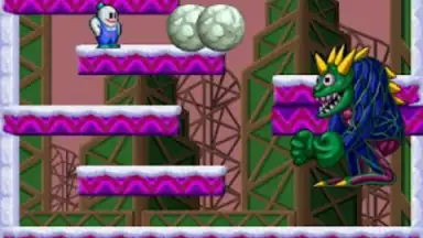Screenshot von Snow Bros 1