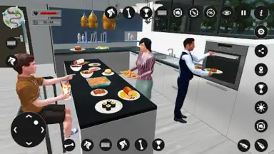 Screenshot von Virtual Rent Home Happy Family 2