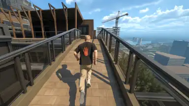 Screenshot von Only Going Up Parkour Rooftop 4