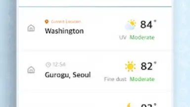 Screenshot von Firstscreen Weather 2