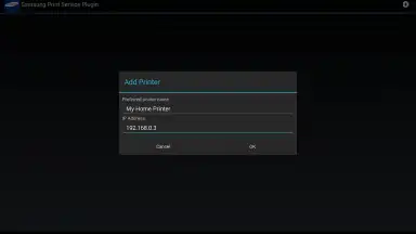 Screenshot von Samsung Print Service Plugin 2