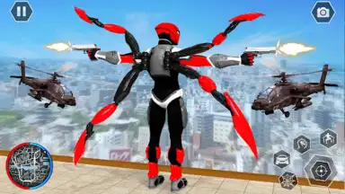 Screenshot von Black Spider Rope Superhero 4