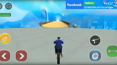 Screenshot von Police Bike Stunts Games 6