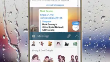 Screenshot von Via Messenger - Unofficial Telegram App 11