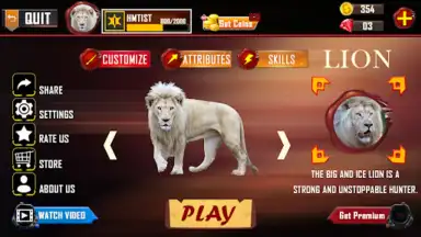 Screenshot von Lion Simulator Animal Games 3d 4