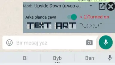 Screenshot von Upside Down Chat+ 6