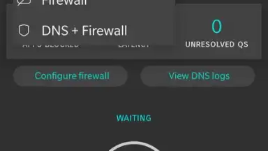 Screenshot von Rethink: DNS + Firewall 2