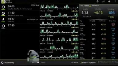 Screenshot von Sleep as Android 3