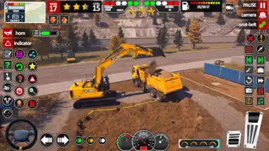 Screenshot von JCB Game Snow Excavator Games 6