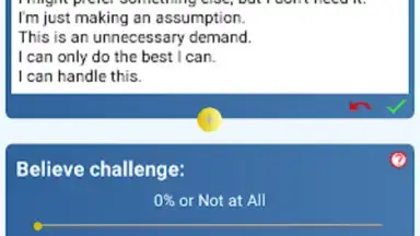 Screenshot von Cognitive Diary CBT Self-Help 14