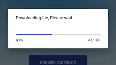 Screenshot von Video Downloader For Facebook 1