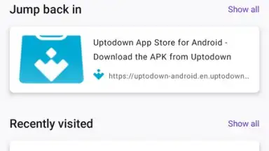 Screenshot von Waterfox 6