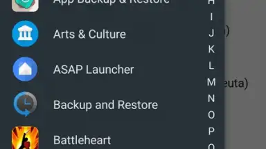 Screenshot von ASAP Launcher 3