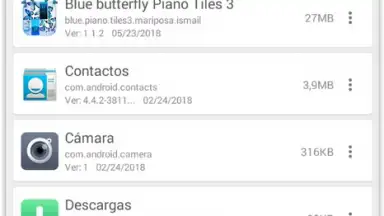 Screenshot von AppsManager 2