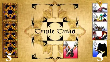 Screenshot von Triple Triad 2