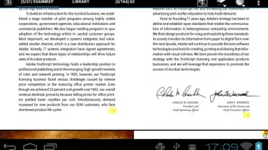 Screenshot von EBookDroid 11