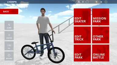 Screenshot von BMX Space 8