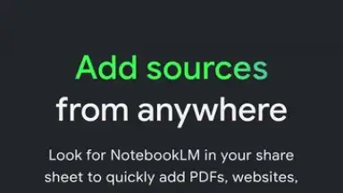 Screenshot von Google NotebookLM 7