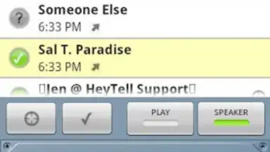 Screenshot von HeyTell 2