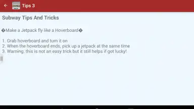 Screenshot von Guide For Subway Surf 2